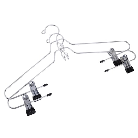 Organize It All Organize It AllMetal Hangers with Clips, 2PK NH-0331